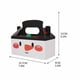 thumbnail image 3 of Festival gift box, Christmas handheld box, for cookies cakes, foldable portable, 4pc set, metal frame, for office home, high-quality, durable, festive design, large capacity, easy storage, perfect, 3 of 8