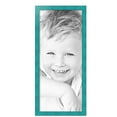 thumbnail image 2 of ArtToFrames 15" x 35" Turquoise Picture Frame, 15x35 inch Blue Wood Poster Frame (WOM-4588), 2 Pack, 2 of 7
