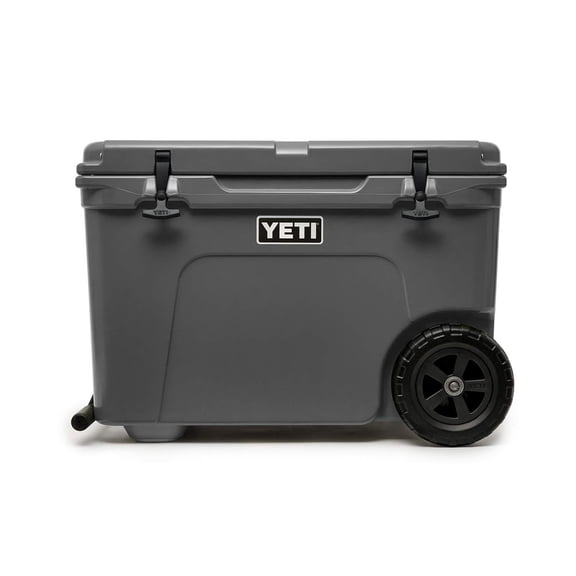 Hielera portátil YETI Tundra Haul con ruedas, color carbón
