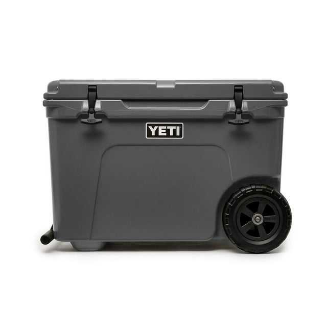 Hielera portátil YETI Tundra Haul con ruedas, color carbón