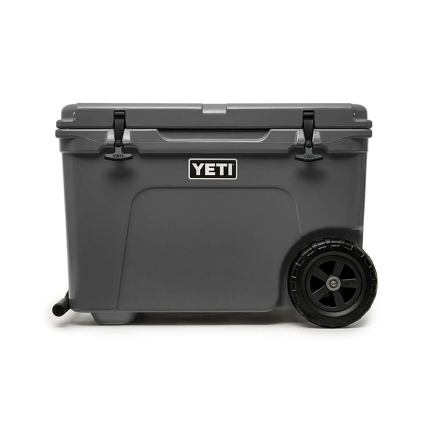 Hielera portátil YETI Tundra Haul con ruedas, color carbón