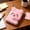 Pink, variant on Kawaii Plush Notebook Mini Journal With Keychain, Soft Animal Cover Portable Writing Pad Blank Pages Diary for Notes Travel School Backpack Accessory Gift for Girls Stationery Lovers