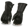 Milwaukee Leather Men's Thermal Lined Gauntlet Gloves w/ Extra Long Cuff