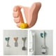 thumbnail image 3 of Perchero de almacenamiento con gancho para colgar escobas, ordenado y perfecto para cucharas, baño y cocina. Rosa, 3 of 9