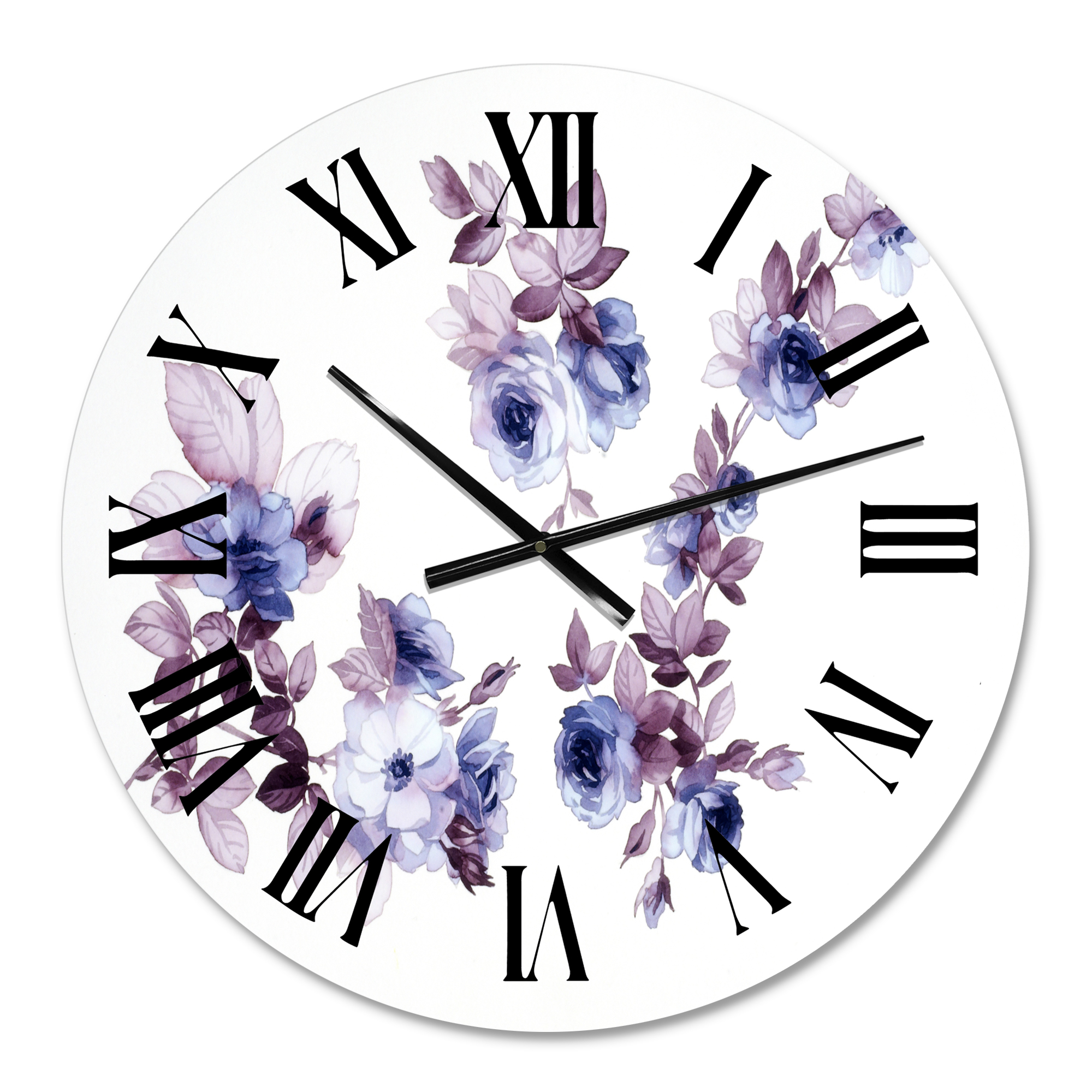 Designart 1 in Quartz Traditional Wall Clock