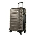 thumbnail image 3 of Skyway Luggage Camano Hardshell 24" Expandable Medium Checked Luggage Suitcase with Spinner Wheels, Bronze, 3 of 10