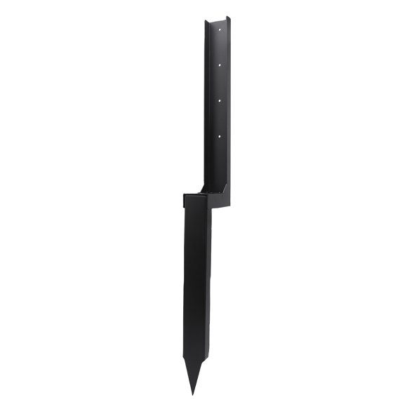 Fence Post Repair Kit, Fence Post Anchor Ground Stake Easy Installation 31.7 Inch for Wood Support