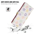 thumbnail image 5 of Dteck for iPhone 13 Pro Case Wallet with RFID Blocking Card Holder Kickstand, Gilding Flower Pattern Magnetic Leather Flip Case for iPhone 13 Pro,Little Flowers, 5 of 5
