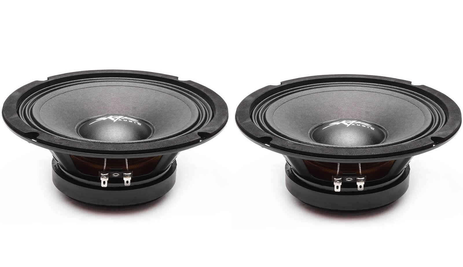 2 Skar Audio FSX8-8 350-Watt 8-Inch 8 Ohm MID-Range Loudspeakers 2 Speakers