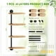 thumbnail image 3 of Estantes Planta Ventana Giratoria Un Capas, 3 of 4