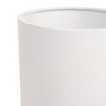 thumbnail image 3 of Raya White Mid-Century Modern Indoor Metal Pot Planter with 3-Leg Metal Base - 10.5" H x 8" W, 3 of 5