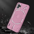 thumbnail image 2 of Compatible with Nothing Phone 1 Case Shockproof Hard Matte Nothing Phone 1 Phone Case 3 in 1 Ultra Thin Protective Case (Nothing Phone 1, Pink), 2 of 14