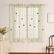 thumbnail image 1 of Uuiauoio Butterfly Window Panels Drapes Curtains Sheer Voile Tulle 39.37×51.18in Door Window Sheer Curtain Panel Butterfly Print Sheer Curtains for Bedroom Living Room Balcony, 1 of 7
