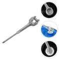 thumbnail image 6 of Masteelf Aluminum Drum Wrench Drum Plug Bung Wrench Gallon Drum Caps Removal Tool Barrel Opener Tool, 6 of 10