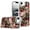 1, variant on For iPhone 17E / 16E / SE4 Beautiful Epoxy Designs With Chrome Metallic Edges Hybrid - 2