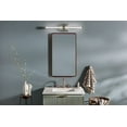 thumbnail image 2 of Kichler 55239BKLED Laurene 2 Light 31" Wide Led Vanity Light - Black, 2 of 7