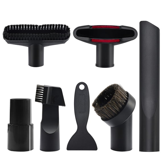 Vacuum Cleaner Accessory Set, Universal Nozzles 32-35 mm, Including Crevice Nozzle, Car Nozzle and Upholstery Brush