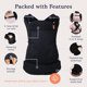 thumbnail image 3 of Mochila Beco para bebés con asiento extra ancho de 9 a 27 kg, algodón, 3 of 7