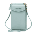 thumbnail image 1 of Bolso Mujer Cartera Bandolera Cruzada Verde, 1 of 4