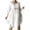 White-sun shirt women, variant on AnuYalue Women's Swimsuit Cover Up Half Sleeve Sun Protection Hollowed Out Shirt Dress Summer Beach Lace Pullover Tops