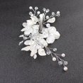 thumbnail image 5 of 1pcs Vintage Flower Side Hair Clips Hair Barrettes for Women Wedding Headpieces Rhinestones Wedding Crystal Side Clips Tiara, 5 of 5
