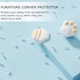 thumbnail image 5 of LOLIPPYY 4-Pack White Silicone Corner Protectors for Baby and Elder Safety, Childproof Edge Guards for Home, 5 of 8