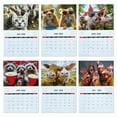 thumbnail image 3 of LanSuare 2026 Animal Wall Calendar, 12 Months Calendar 2026, 11" x 8" Jan.2026 - Dec.2026, Family Planner Calendar Organizer with Funny Pet Images, for Animal Lovers, 3 of 5