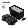 thumbnail image 5 of Attwood Heavy-Duty Acid-Resistant Power Guard Series 27 Vented Marine Boat Battery Box, Black, 5 of 7