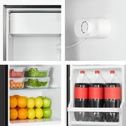 Hisense 4.4 Cu Ft Compact Refrigerator, Stainless Steel Single Door Mini Fridge, Energy Star for Apartment, Dorm, Office, Garage