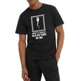 thumbnail image 1 of Camiseta de algodón para hombre con estampado "UNA FOTO MÍA ANTIGUA" en el pecho, camisetas informales, 1 of 7