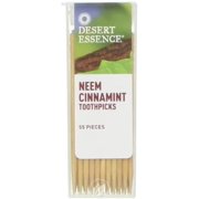 Angle View: (36 Pack) DESERT ESSENCE Neem Cinnamint Toothpick Dis