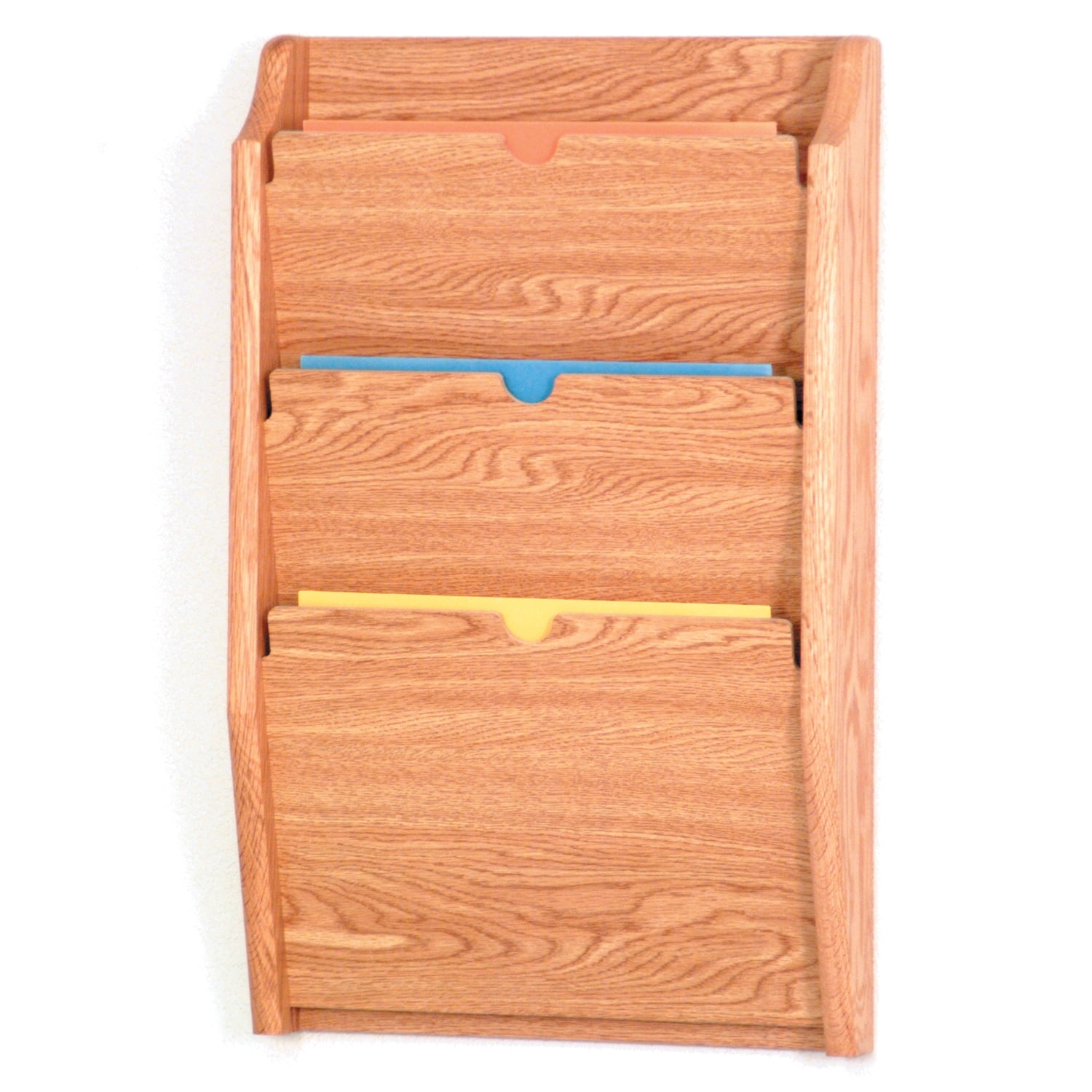 Black And Light Oak Deep Pocket Letter Size File Holder Black And Light Oak Deep Pocket Letter Size File Holder