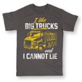thumbnail image 2 of Instant Message - I Like Big Trucks - Men's Short Sleeve Graphic T-Shirt, 2 of 6