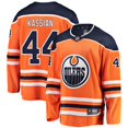 thumbnail image 1 of Zack Kassian Edmonton Oilers NHL Fanatics Breakaway Home Jersey, 1 of 2