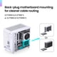 thumbnail image 5 of Funda para PC JONSBO TK-3 White ATX Mid Tower con vidrio curvo, 5 of 8