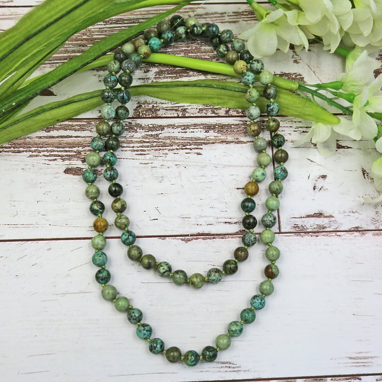 Moss Covered Rock Necklace