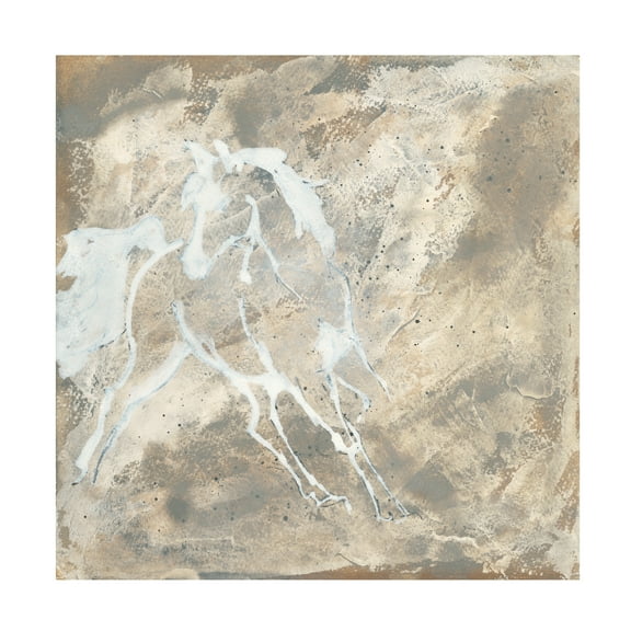 Trademark Fine Art 'White Horse I' Canvas Art by Chris Paschke