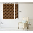 thumbnail image 5 of Ambesonne Tropical Peel & Stick Wallpaper for Home, Butterfly Victorian Print, 13"x72", Pale Caramel and Ginger, 5 of 5