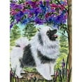 thumbnail image 1 of Carolines Treasures SS8063GF Keeshond Drapeau - Taille du Jardin, 1 of 3