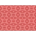 thumbnail image 1 of Ahgly Company Indoor Rectangle Patterned Bean Red Area Rugs, 5' x 7', 1 of 6