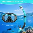 thumbnail image 4 of Set de Snorkel ForShine 2 en 1 con Máscara de Buceo y Snorkel Seco, 4 of 7