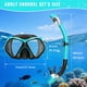 thumbnail image 4 of Set de Snorkel ForShine 2 en 1 con Máscara de Buceo y Snorkel Seco, 4 of 7