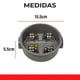 thumbnail image 4 of BASE P/MEDIDOR 1 FASE 4 MORDAZAS 100A Iusa BASEMEDIU L, 4 of 5