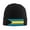 Black, variant on Flag Of The Bahamas Beanie Hat Men Women Warm Printed Cap Knit Beanies Hats Outdoor Winter Black