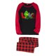 thumbnail image 2 of Pijamas navideños a juego Grinch - TKing Fashion 2024 Nuevos conjuntos de pijamas navideños familiares a juego Grinch, pijamas navideños navideños para parejas, adultos y niños, Hombres XXXL, 2 of 3
