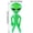 B, variant on Inflatable Alien PVC Doll Toy Figure, Air Pumped Character for Party Decoration, Novelty Collectible for Themed Events