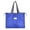 Blue, variant on Ranliy Reusable Grocery Bag Foldable Environmentally Friendly Shopping Bag with Pocket Extra Wide Handle Portable Durable Washable Tote Bags for Women