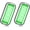 BS1 Green, variant on ABCISI BS1 Marine LED Boat Light (2x1200LM 27LED), 10-36V, 316 Stainless Steel, IP68, Air or Underwater, Surface Mount Designed for Cruise Ships, Yachts, Boats, Sailboat, Pontoon, Transom (Blue)