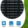 thumbnail image 7 of Outdoor Round Coffee Table, Adirondack Patio Coffee Table, Outdoor Large Side Table for Balcony Lawn (Black), 7 of 7