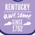 thumbnail image 4 of Inktastic Kentucky is Awesome Since 1792 Boys or Girls Baby Bib, 4 of 4
